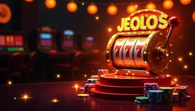 Tampilan permainan Jurassic Kingdom dengan simbol dinosaurus dan gulungan slot
